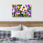 panneaux multicolores toile enveloppée (Insitu(Chambre))