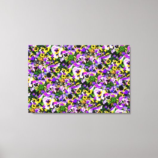 panneaux multicolores toile enveloppée (Recto)