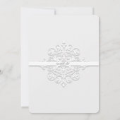 Panneaux Ornementaux Invitation (Dos)