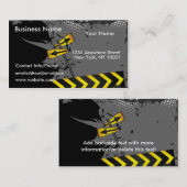 Panneaux routiers 2 de carte de visite (Devant / Derrière)
