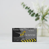 Panneaux routiers 2 de carte de visite (Debout devant)