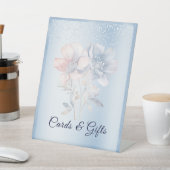Panneaux Tabletop Fleurs Roses Bleues (In SItu)