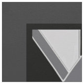 Panneaux Tissu Très Art Déco - Noir/Gris (Détail)