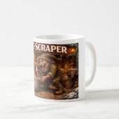Pannen Schraper Ijslandse Yule Lad Koffiemok (Voorkant rechts)
