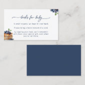 Pannenkoeken Baby Brunch Baby shower Boeken Baby K Visitekaartje (Voorkant / Achterkant)