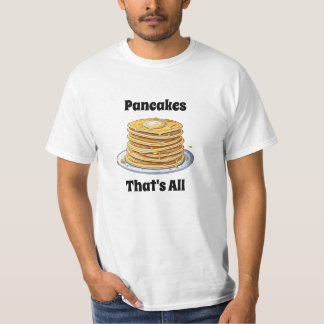 Pannenkoeken, dat is alles | Schattigee foedie T-shirt
