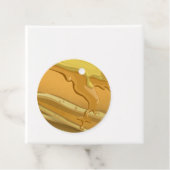 Pannenkoeken en paardenstroop schattig bedankjes labels (In situ)