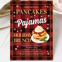 Pannenkoeken en pyjama kerstfeest