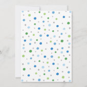 Pannenkoeken en pyjama-uitnodiging | Partij van Pa Kaart (Achterkant)