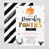 Pannenkoeken en slipjes lingerie kaart (Voorkant / Achterkant)
