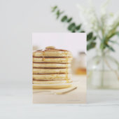 Pannenkoeken en smeltmachines briefkaart (Staand voorkant)