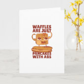 Pannenkoeken Kaart (Gele Bloem)