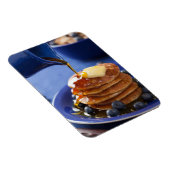 Pannenkoeken met stroop en bosbessen magneet (Rechterzijde)