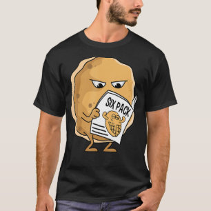 Pannenkoeken Waffle 6 Pack Abs Ontbijt Flapjack Ho T-shirt