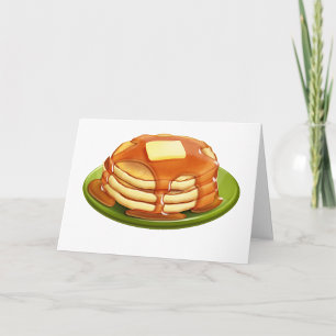 Pannenkoeken Wenskaarten Kaart