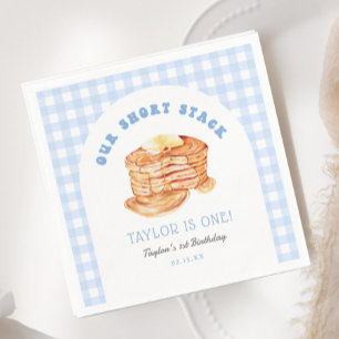 Pannenkoekenontbijt 'Blue Boy' 1e verjaardagsfeest Servet