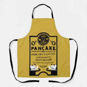Pannenkoekverkoper promotioneel schort