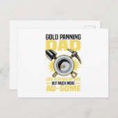 Panning voor goud briefkaart (Voorkant / Achterkant)