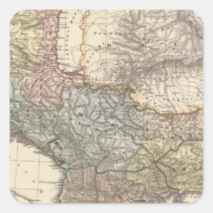 Pannonia, Illyricum, Dacia, Moesia Vierkante Sticker