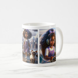 Panola & Gata Adventure Mug | Imagination, Friends Koffiemok