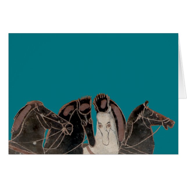 Panoply - Chevaux de char grec antique (Devant horizontal)