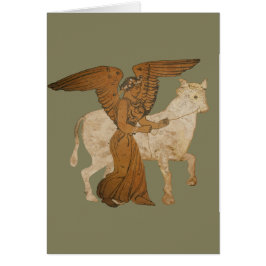 Panoply - De Griekse godin Nike met een stier