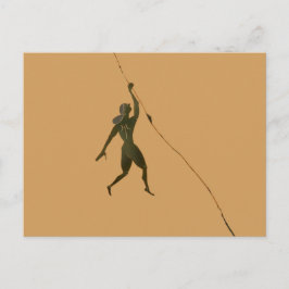 Panoply - Oude Griekse vaskraan met klimmer Briefkaart