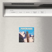 Panorama Canada reisposter Magneet (Insitu (Vaatwasser))