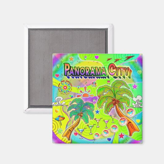Panorama City Mind Magnet (Recto/Verso)
