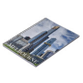 Panorama de la Skyline de Melbourne — Cahier à rel (Côté gauche)