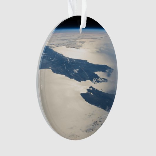 Panorama depuis l'espace Highlights Cook Strait (devant)