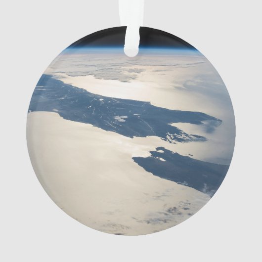 Panorama depuis l'espace Highlights Cook Strait (dos)