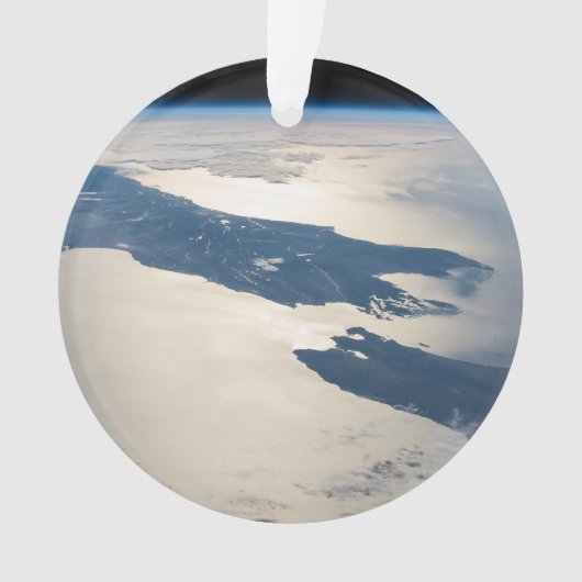 Panorama depuis l'espace Highlights Cook Strait (devant)