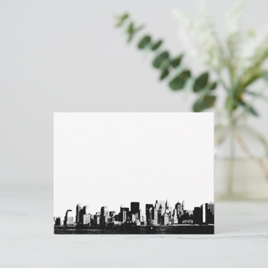 Panorama New York City Briefkaart (Staand voorkant)