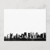 Panorama New York City Briefkaart (Voorkant)