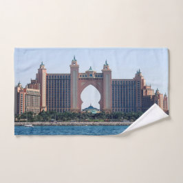 Panorama of Atlantis the Palm, Dubai Handdoek