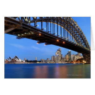 Panorama of Sydney Harbor Bridge, Sydney Opera