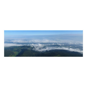 Panorama Pilatus Foto Afdruk