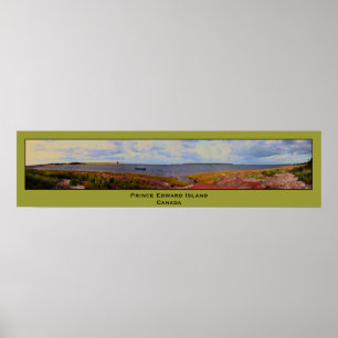 Panorama-schilderij van Prince Edward Island, Cana Poster