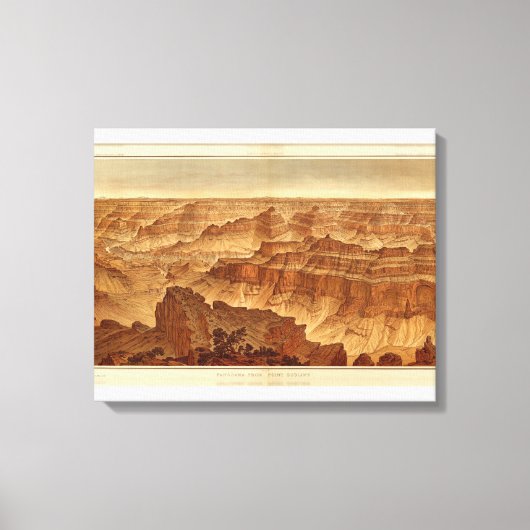 Panorama uit Point Sublime Canvas Afdruk (Voorkant)