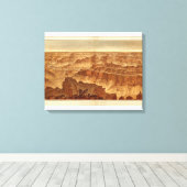 Panorama uit Point Sublime Canvas Afdruk (Insitu (Houten vloer))