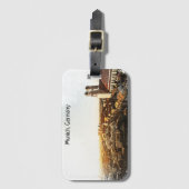 Panorama Uitzicht München Duitsland Bagagelabel (Voorkant (verticaal))