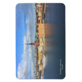 Panorama uitzicht van de oude stad Stockholm - Gam Magneet (Verticaal)