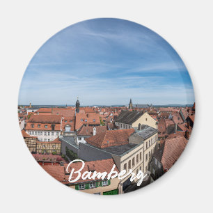 Panorama uitzicht van de oude stad van bovenaf in magneet