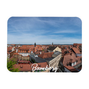Panorama uitzicht van de oude stad van bovenaf in magneet