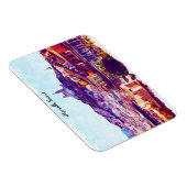 Panorama-Uitzicht van Marseille France Magneet (Rechterzijde)