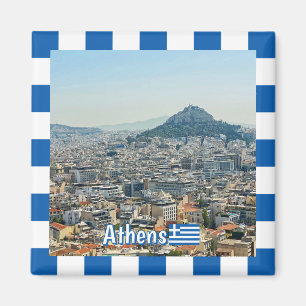 panorama van Athene, reizen Magneet