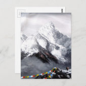 Panorama van Berg Everest Briefkaart (Voorkant / Achterkant)
