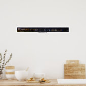 Panorama van de Corpus Christi Skyline Poster (Keuken)