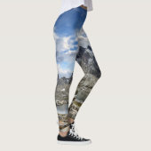 Panorama van de meren boven en midden van Nydiver  Leggings (Rechts)